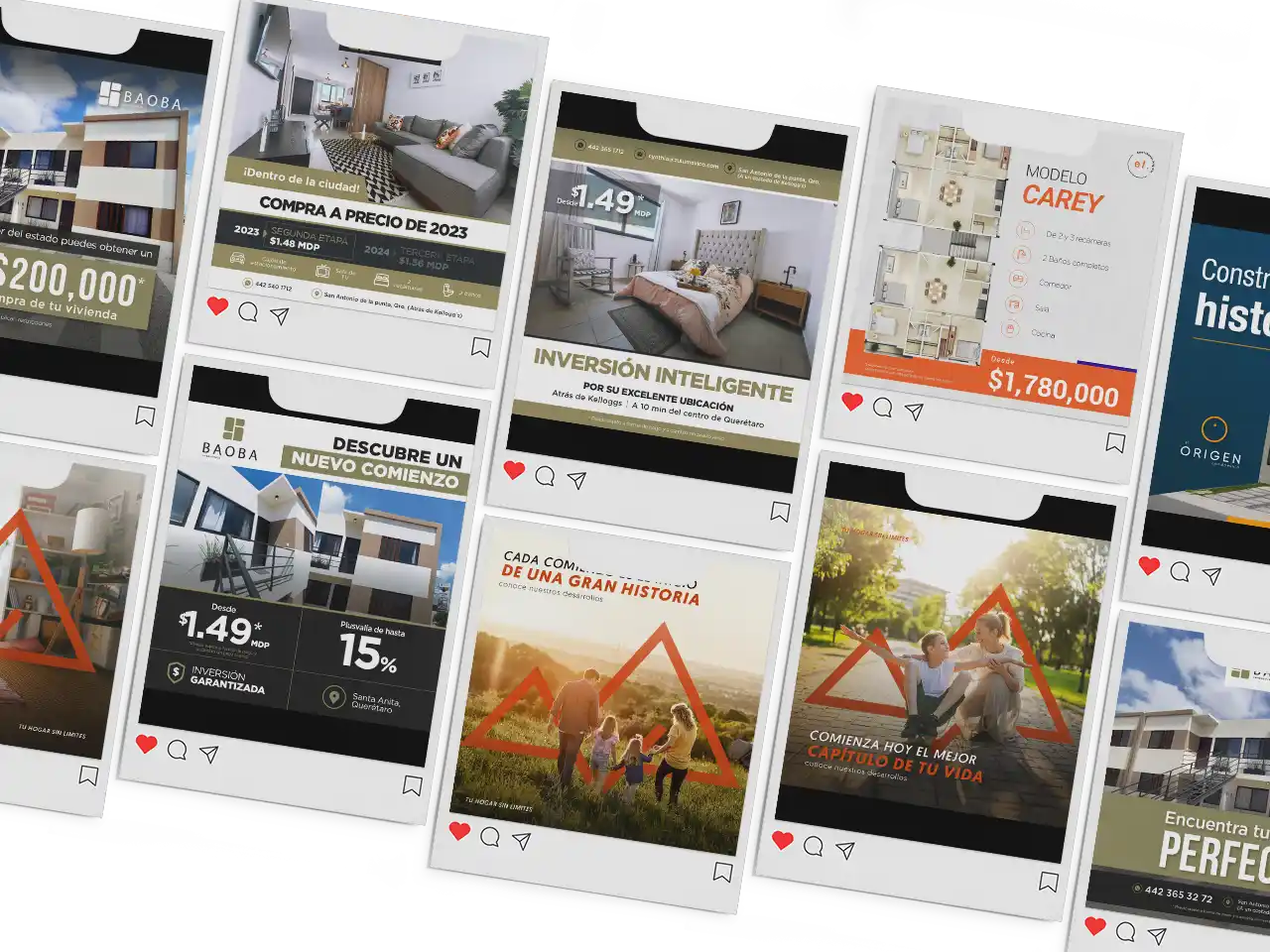 Parrilla de contenido para redes sociales