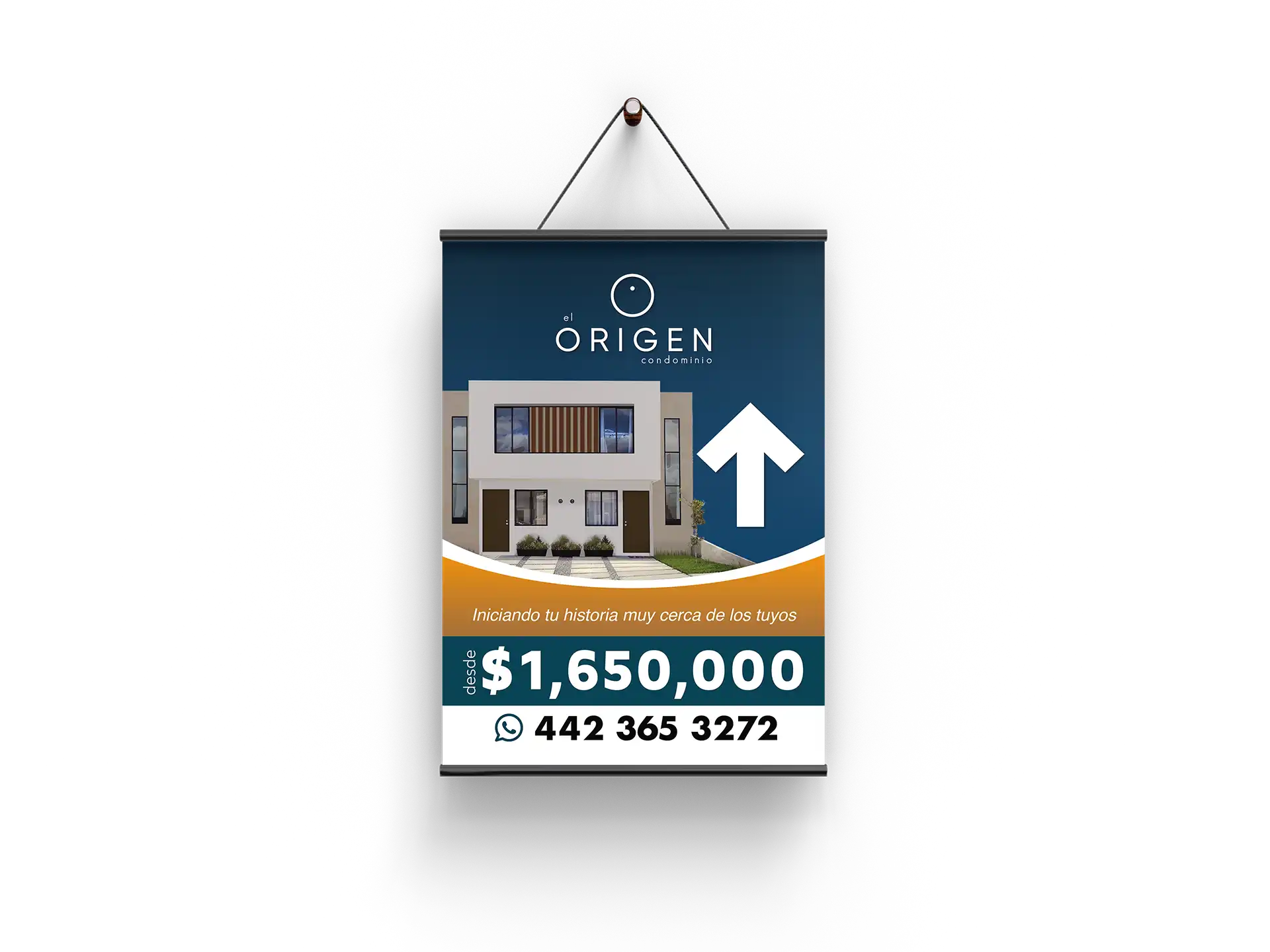 medio impresos para desarrolladora inmobiliaria en Querétaro