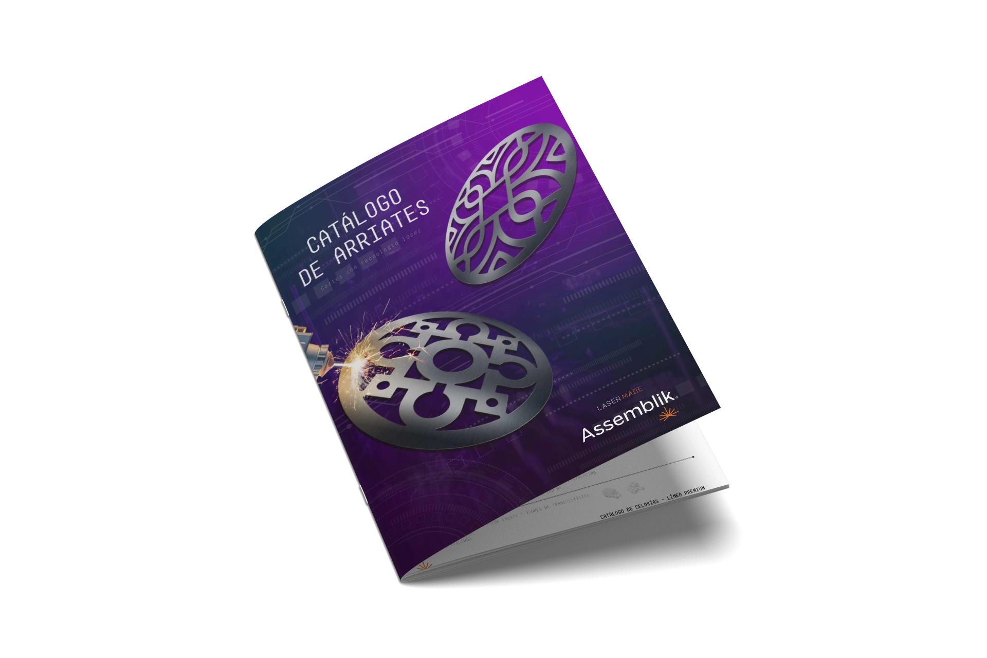 catalogo de arriates para empresa de interiorismo y materiales en Querétaro