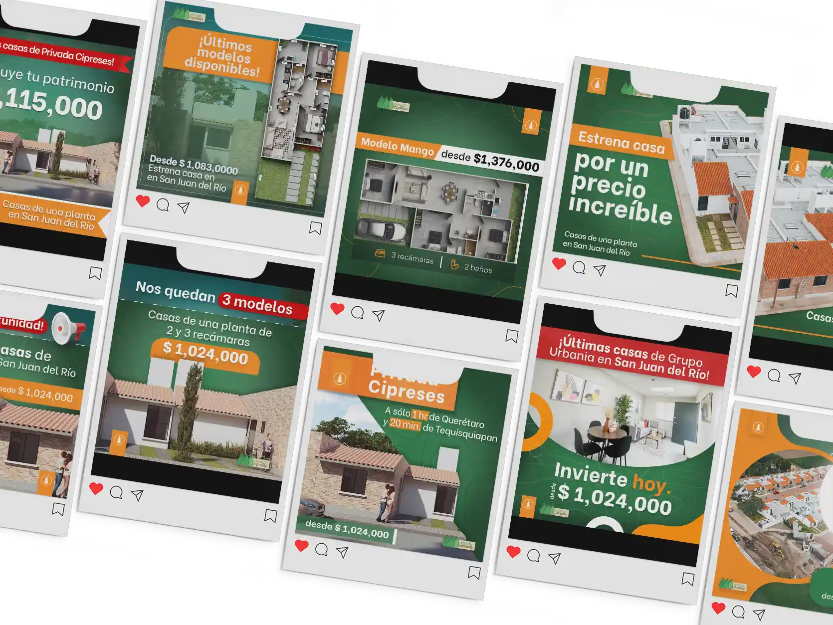 Parrilla de contenido para redes sociales