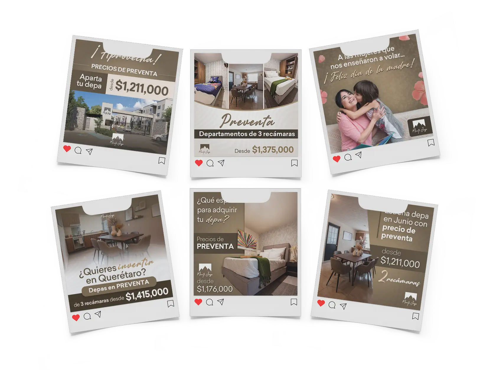 Parrilla de contenidos para publicidad en redes sociales