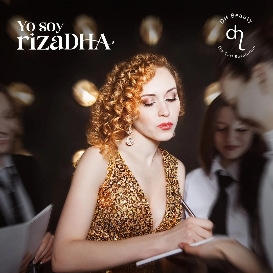 post de una mujer guapa para el bar Rizadha