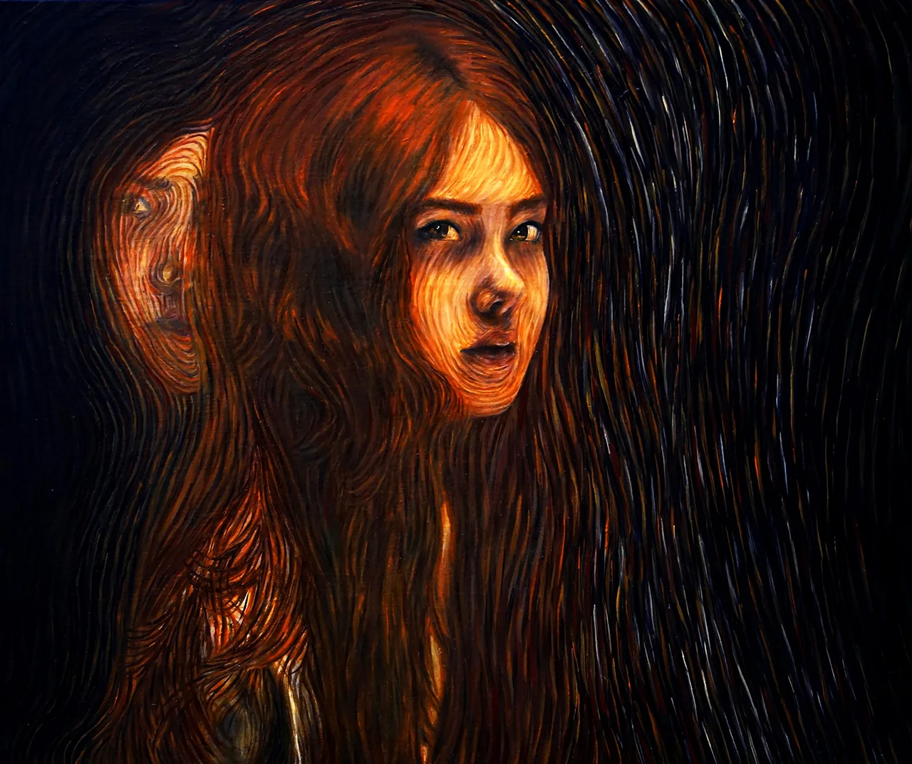 Pintura realizada por Karla Zalazar